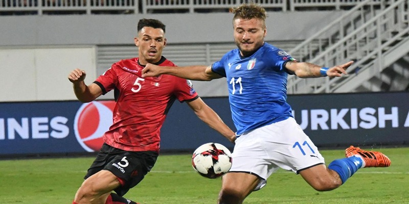 Gợi ý tỷ lệ kèo trận đấu italia vs albania 
